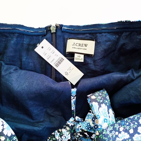 J. Crew Collection Halter Cutout Dress In Ratti Pacific Paisley - Picture 13 of 15